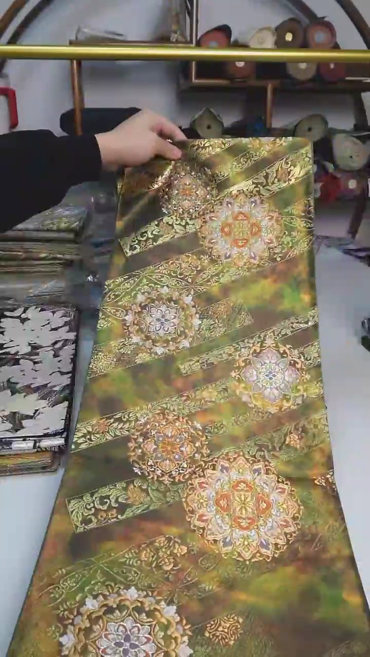 【闪购商品】织绣50西阵织六通宝相花