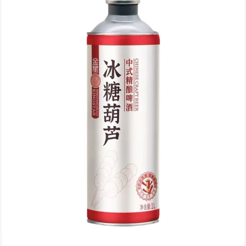 金星12°冰糖葫芦新中式精酿啤酒 1L/瓶