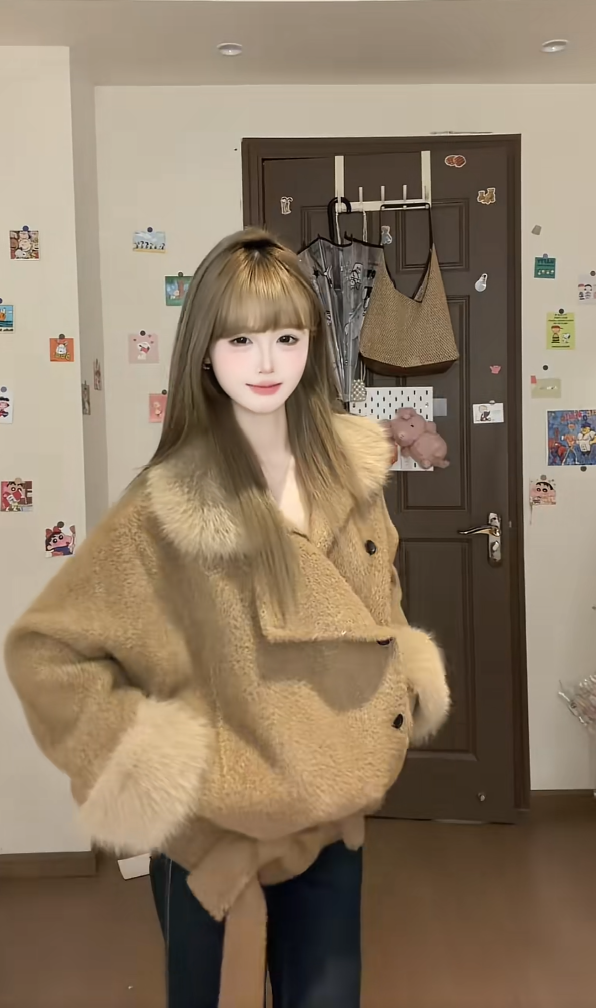 【1-12号】费尔岛毛衣外套女新款慵懒可爱减龄宽松气质时尚百搭秋冬