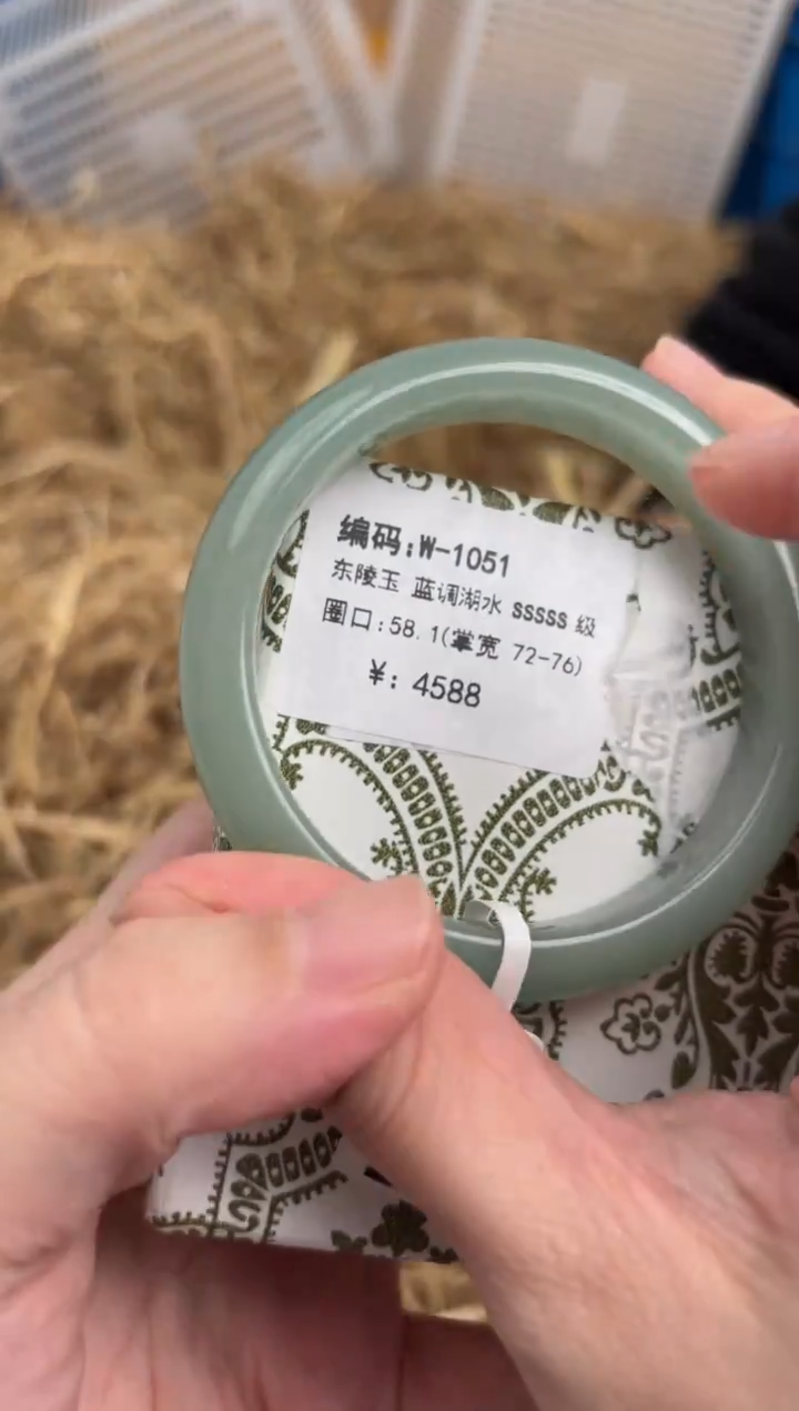 未镶嵌手镯石英质玉W-1051