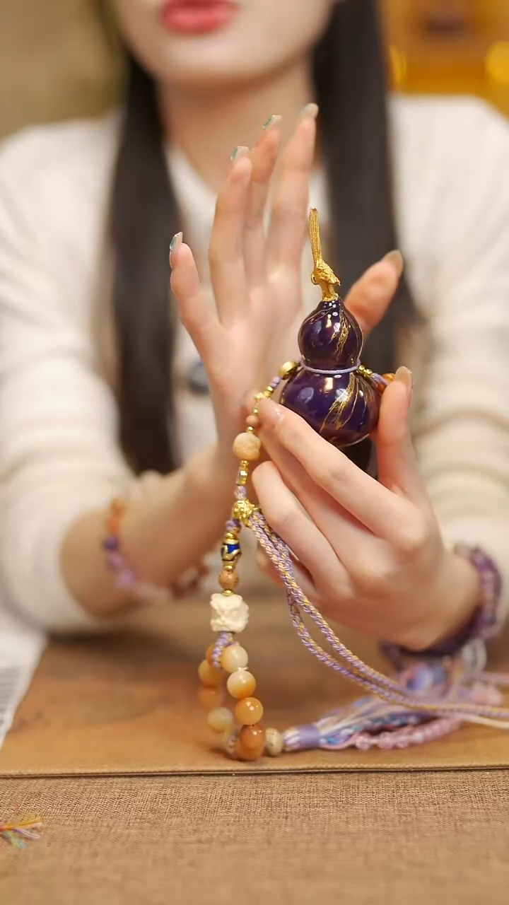 【闪购商品】806宴禾堂漆艺小葫芦--118