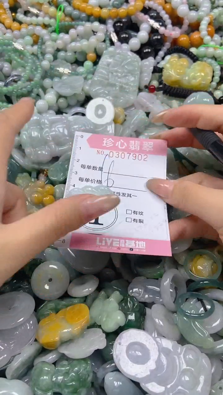 翡翠未镶嵌颈饰闪购0307902