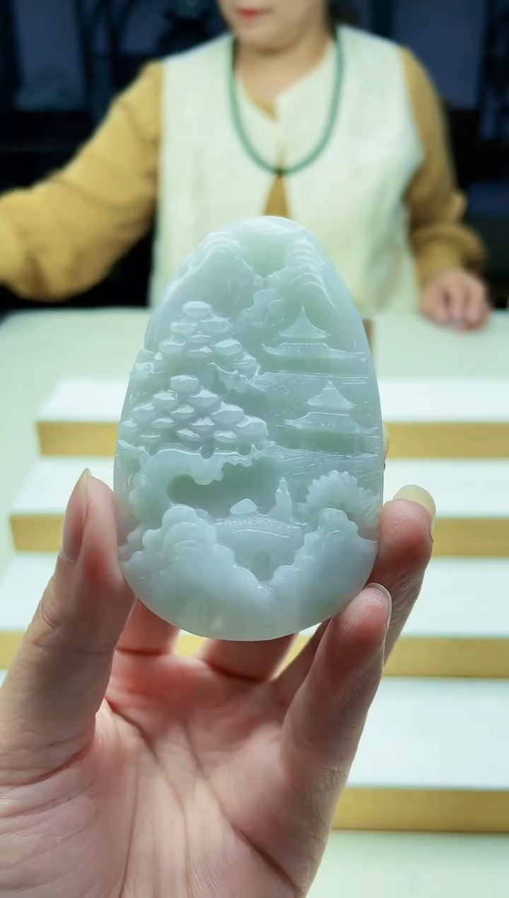 定制翡翠未镶嵌毛货08120236