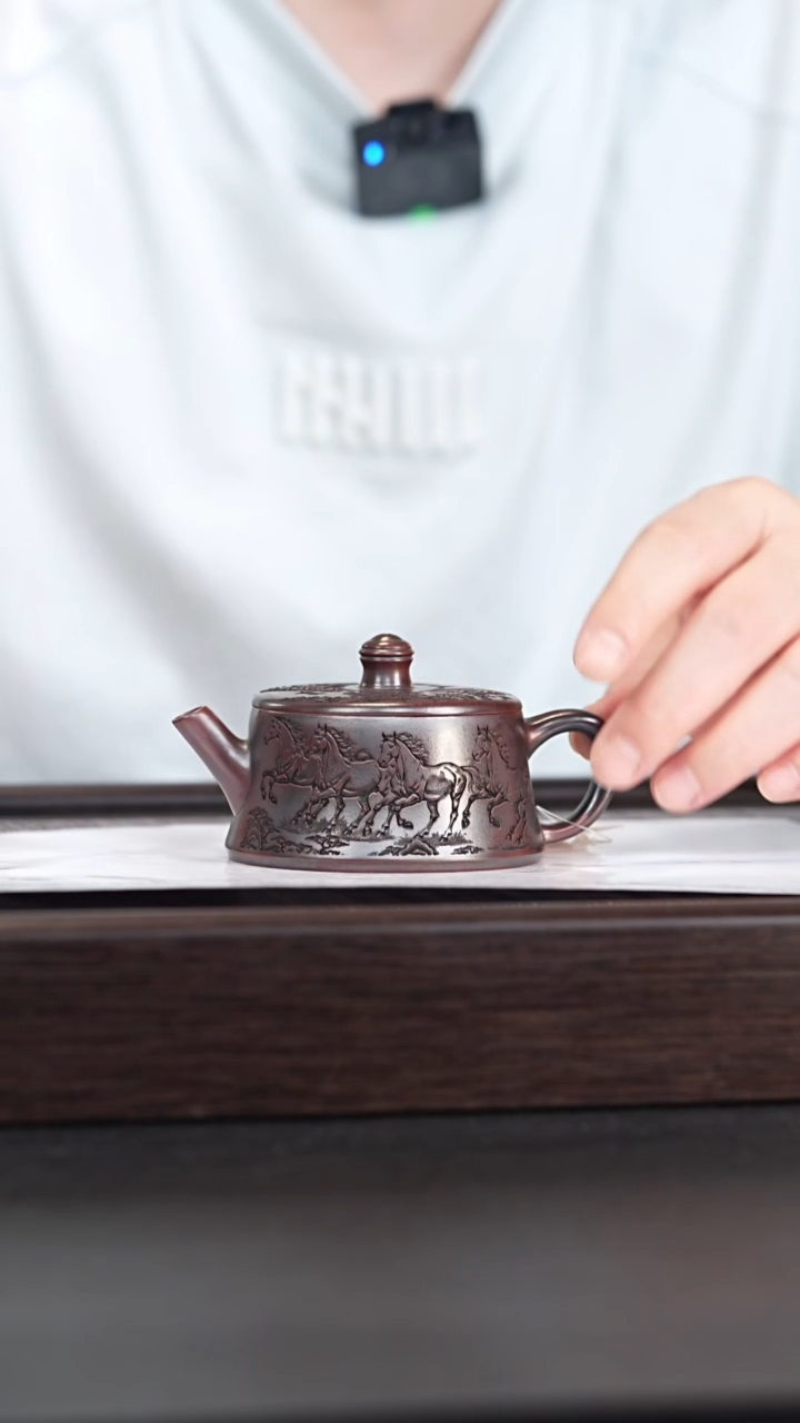 茶壶紫砂宜兴紫砂壶h11389