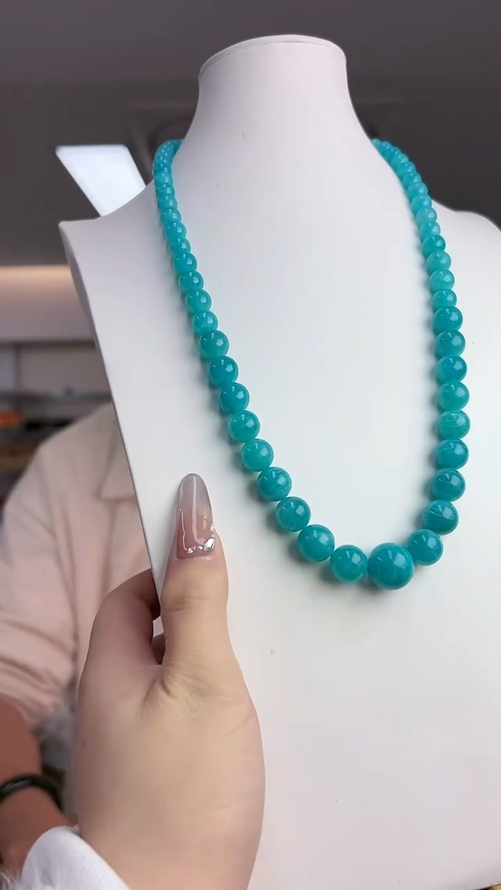 【闪购商品】天河石颈饰未镶嵌塔链