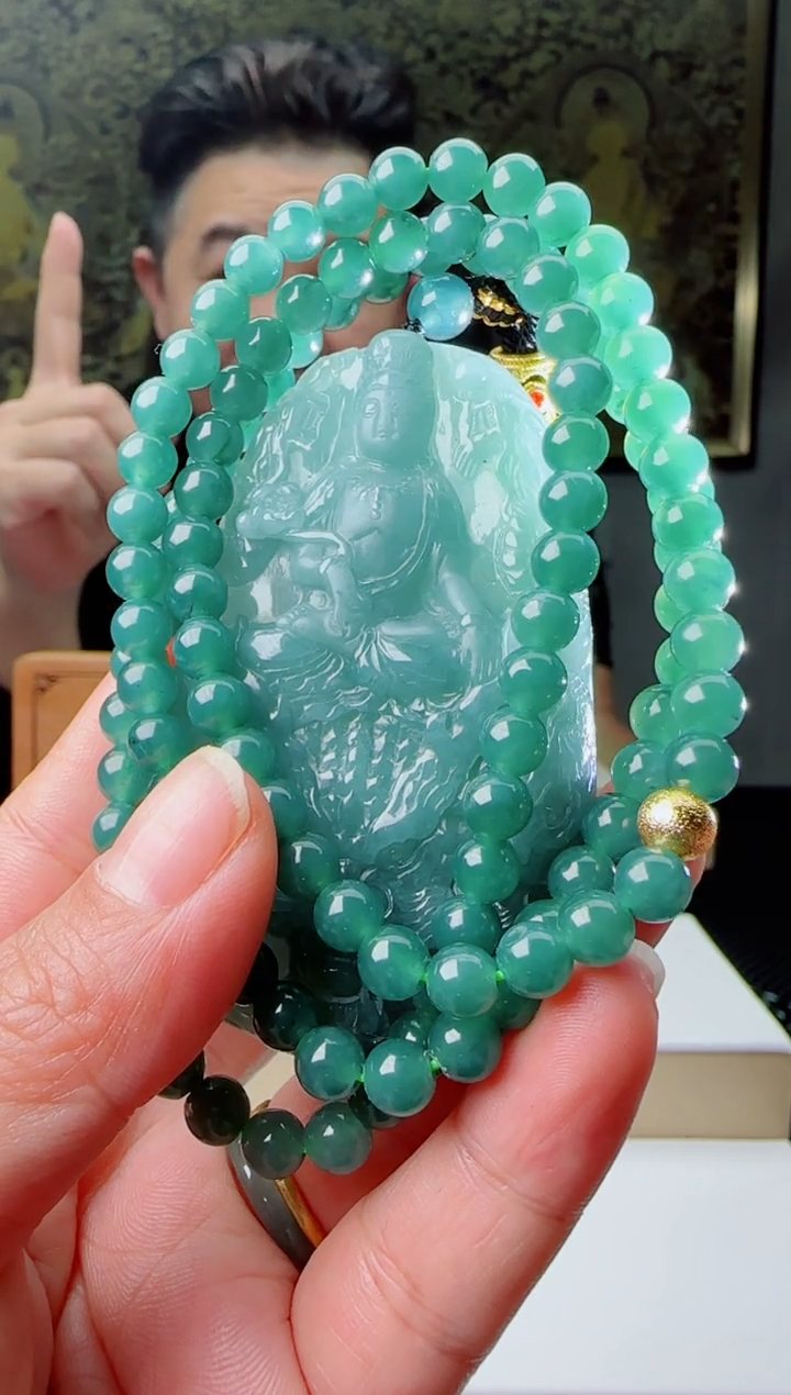 【闪购商品】翡翠颈饰未镶嵌多样性随机发其一