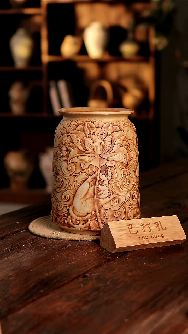 摆件23-355高度27口径15已打孔误差2