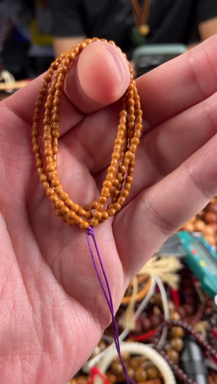 吊坠橄榄核王胖子文玩工作室核壁小葫芦108