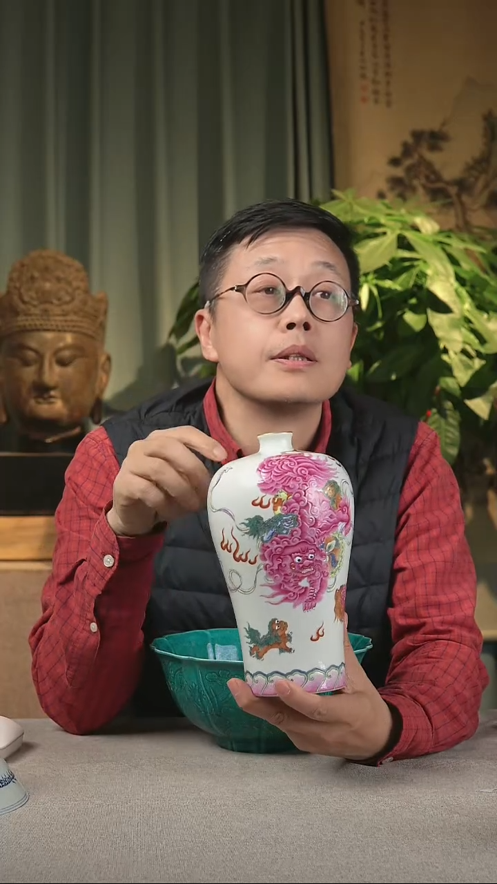 渔*瓷器摆件完美漂亮