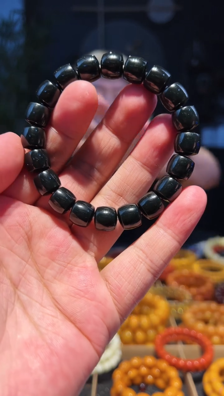 手串未镶嵌和田玉直切11+