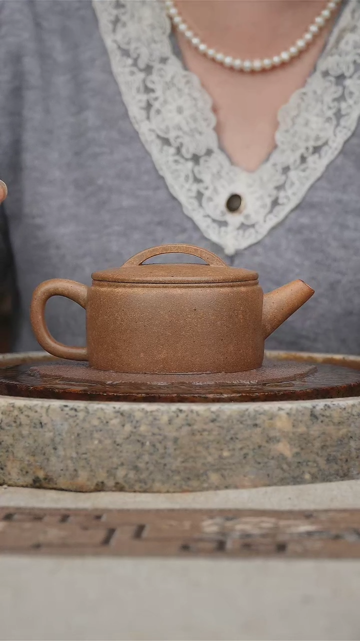 【闪购商品】紫砂茶壶明清老料汉瓦180cc