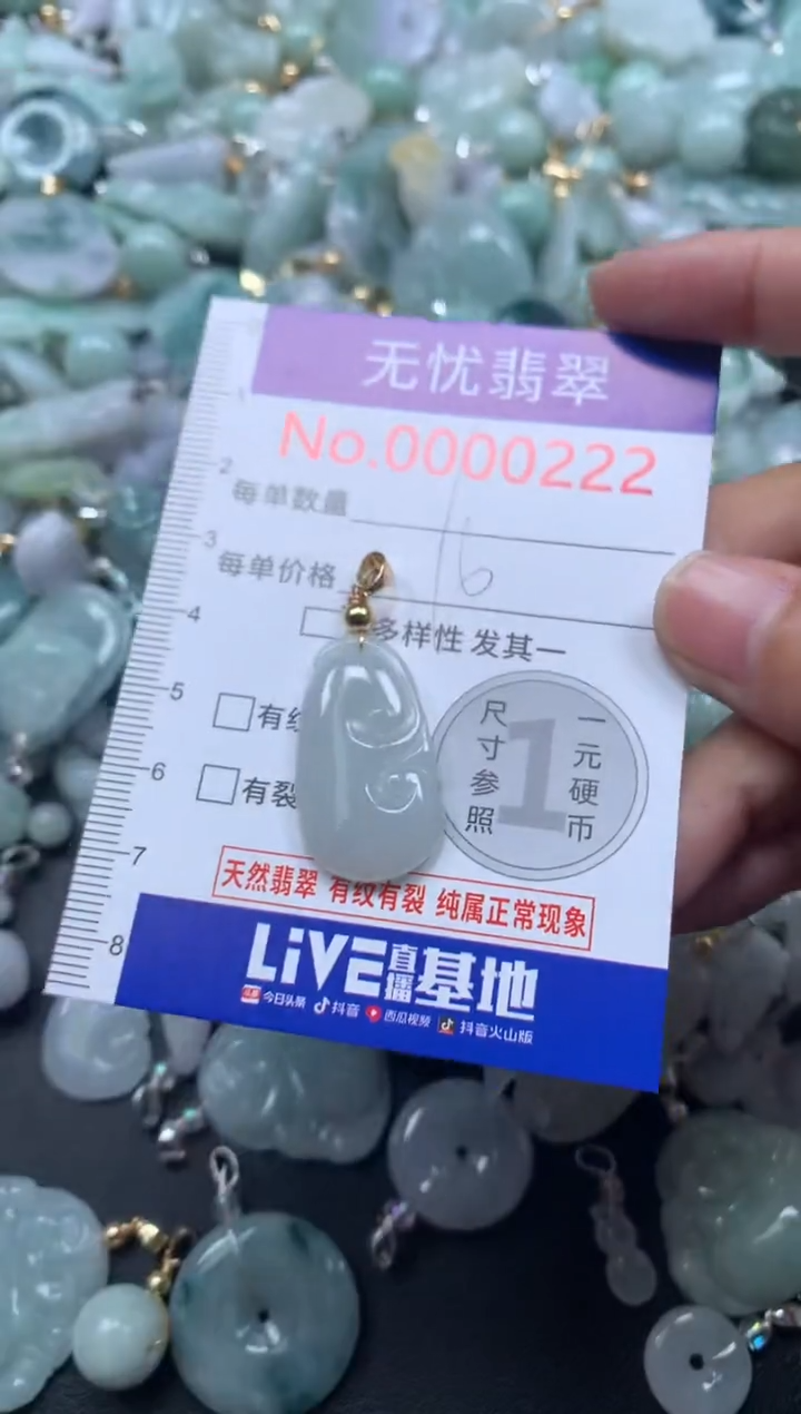 颈饰未镶嵌翡翠222