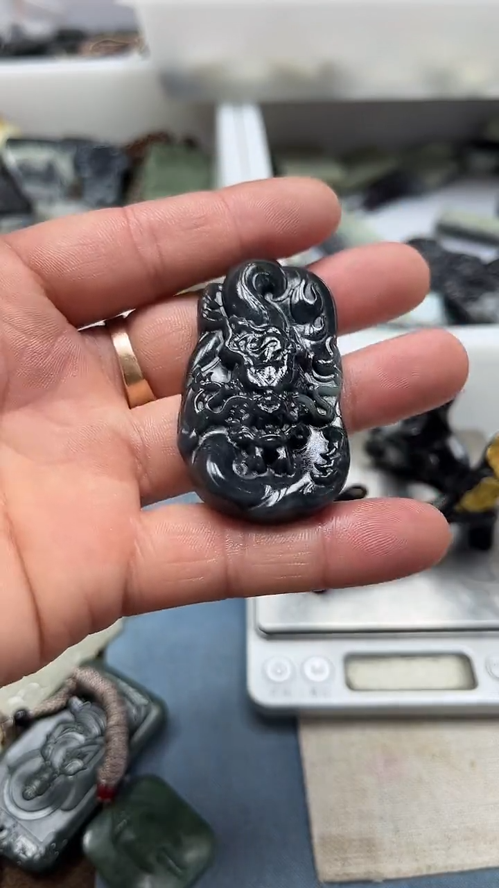 吊坠(不含链)未镶嵌和田玉1