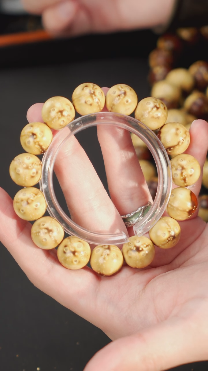 【闪购商品】紫金鼠手串紫金鼠老料熊猫光珠15