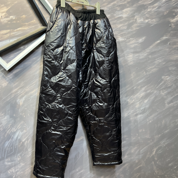 念北穿搭舒适宽松休外穿闲轻薄纯色棉裤K