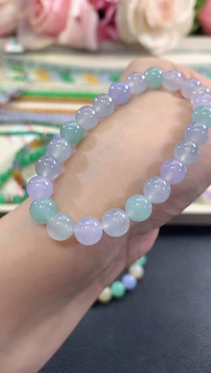 未镶嵌手串翡翠c126 