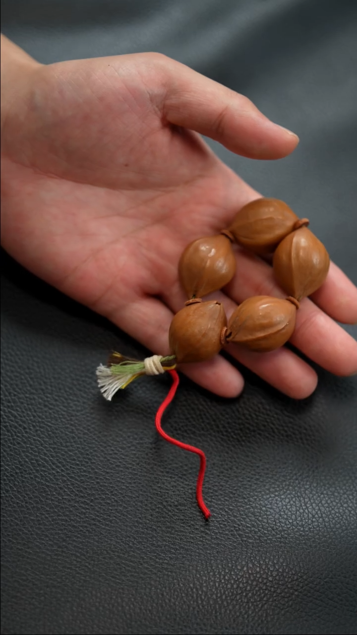 手串/手链橄榄核2.3原皮大尺寸手捻三通款