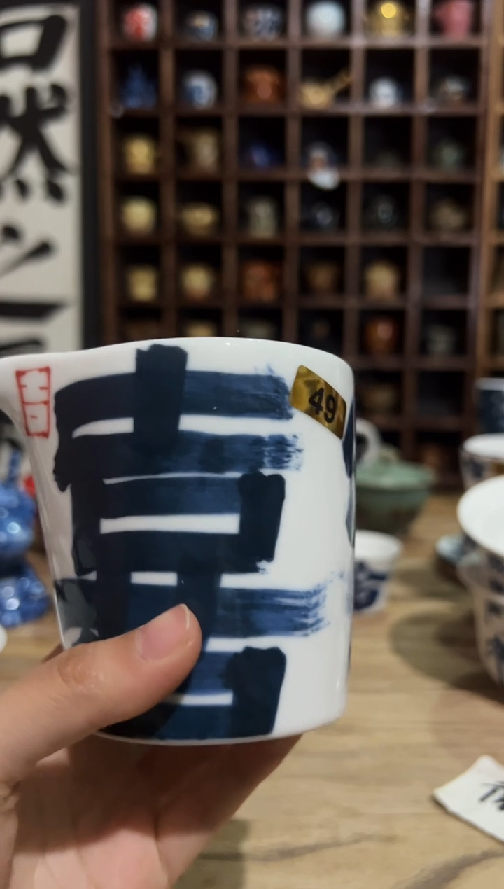 【闪购商品】观云听雨原创手绘茶具