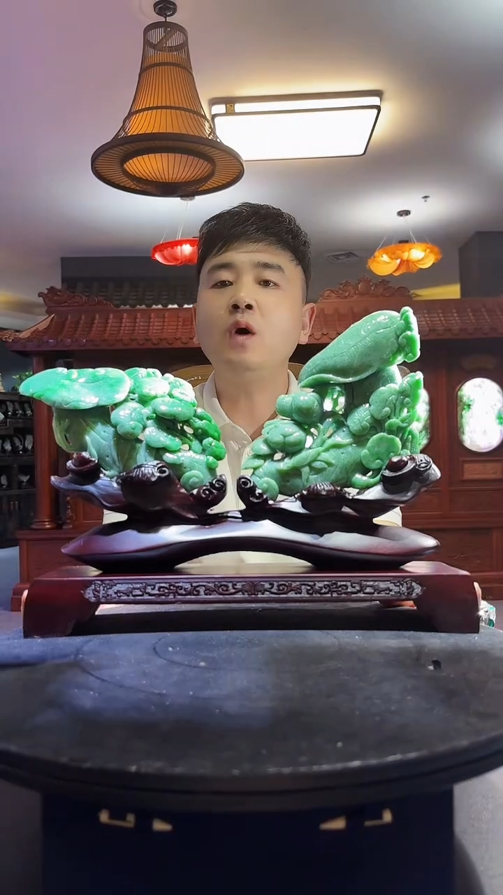 定制翡翠未镶嵌08/0624/Y/如意