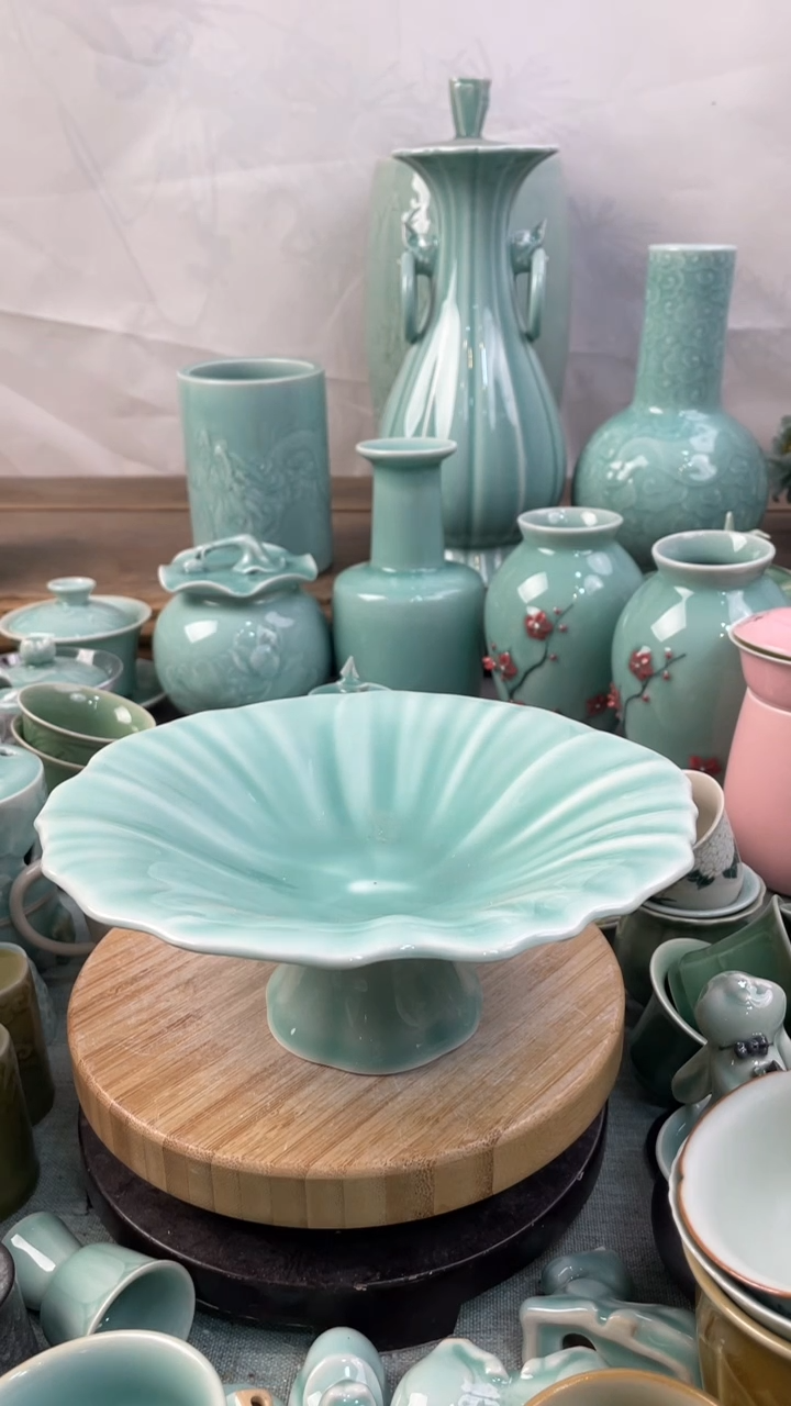 【闪购商品】特价福利 微瑕 慧仙青瓷