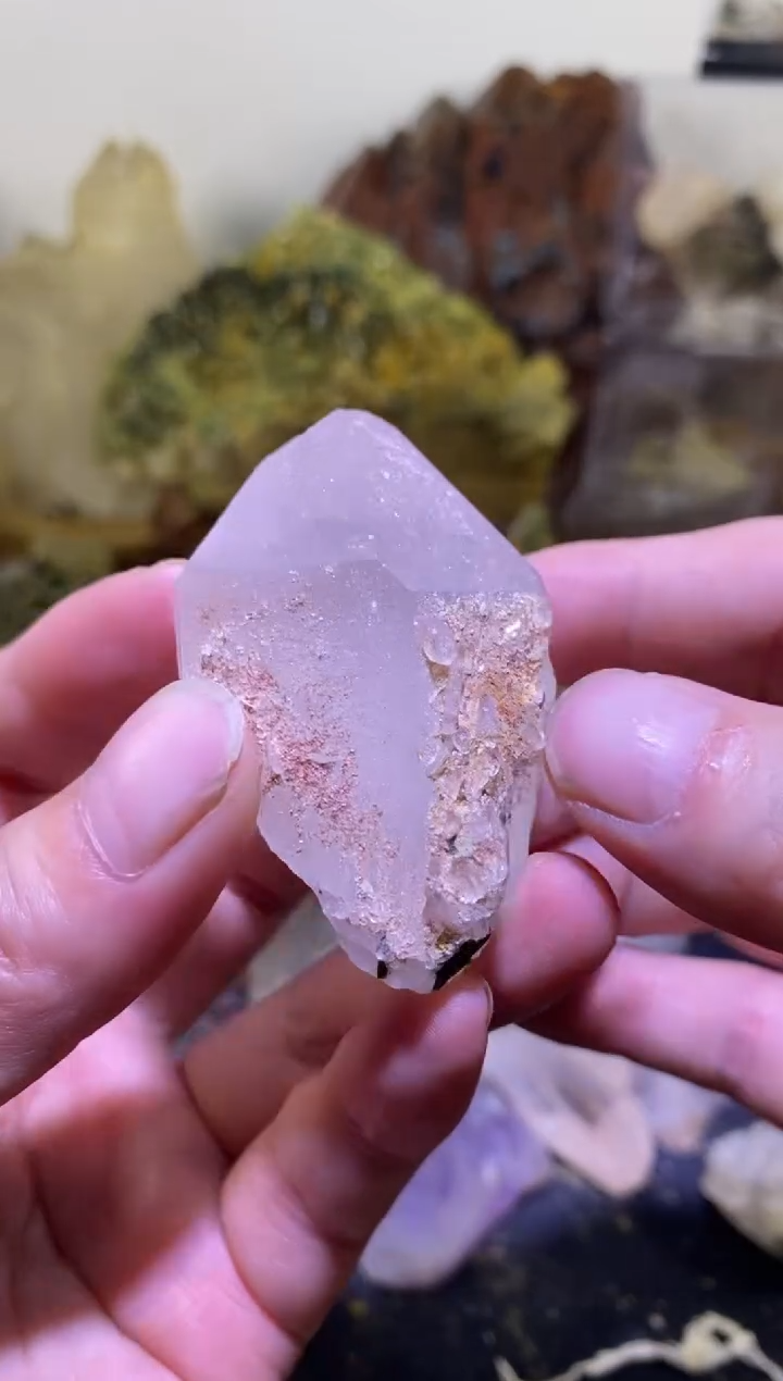 未镶嵌珠宝半成品水晶31号55g四川美姑超七花园水晶