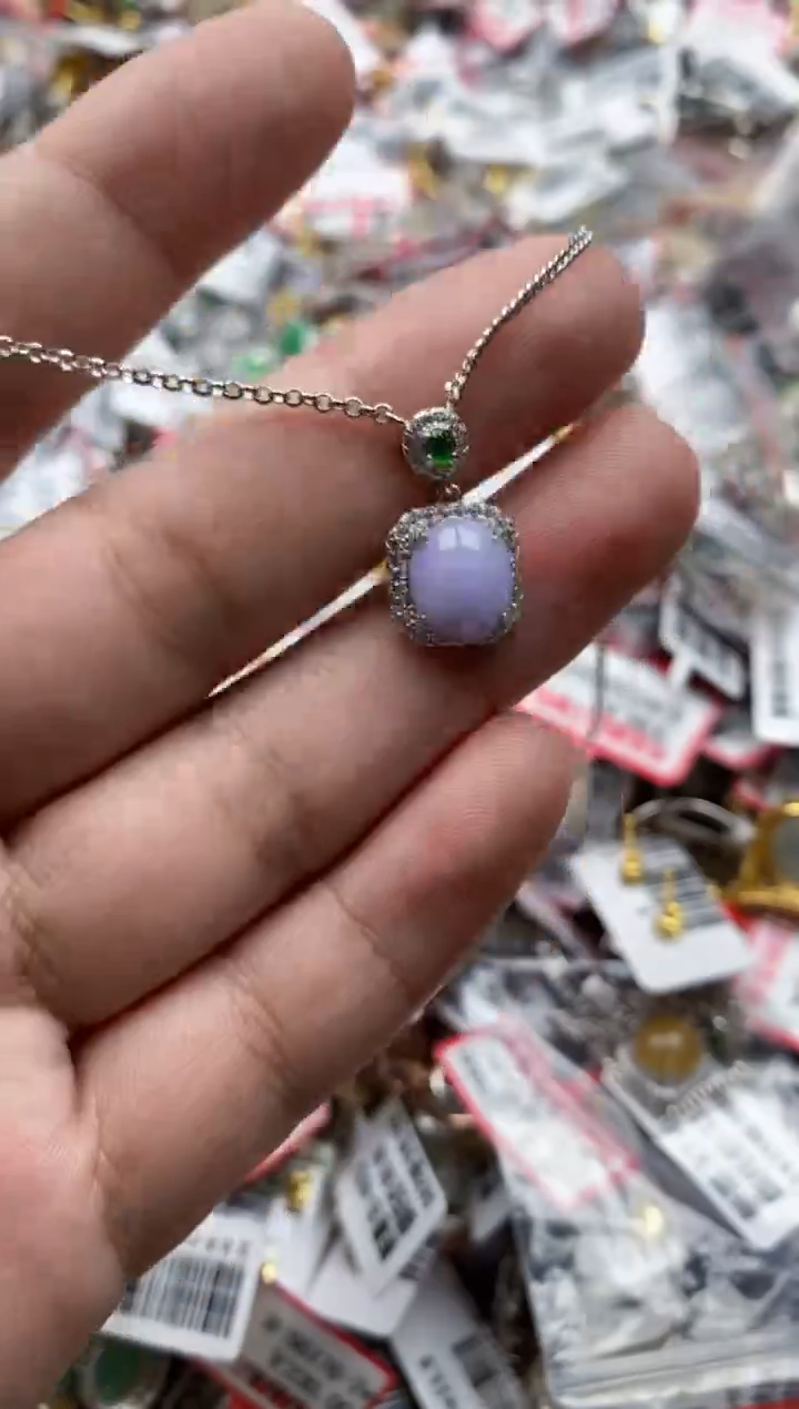 【闪购商品】翡翠戒指银S925镶嵌22222---7