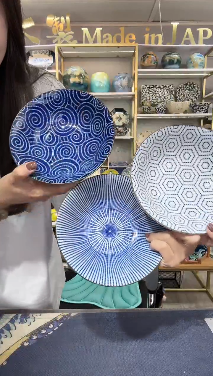 陶瓷16.5厘米钵3件套