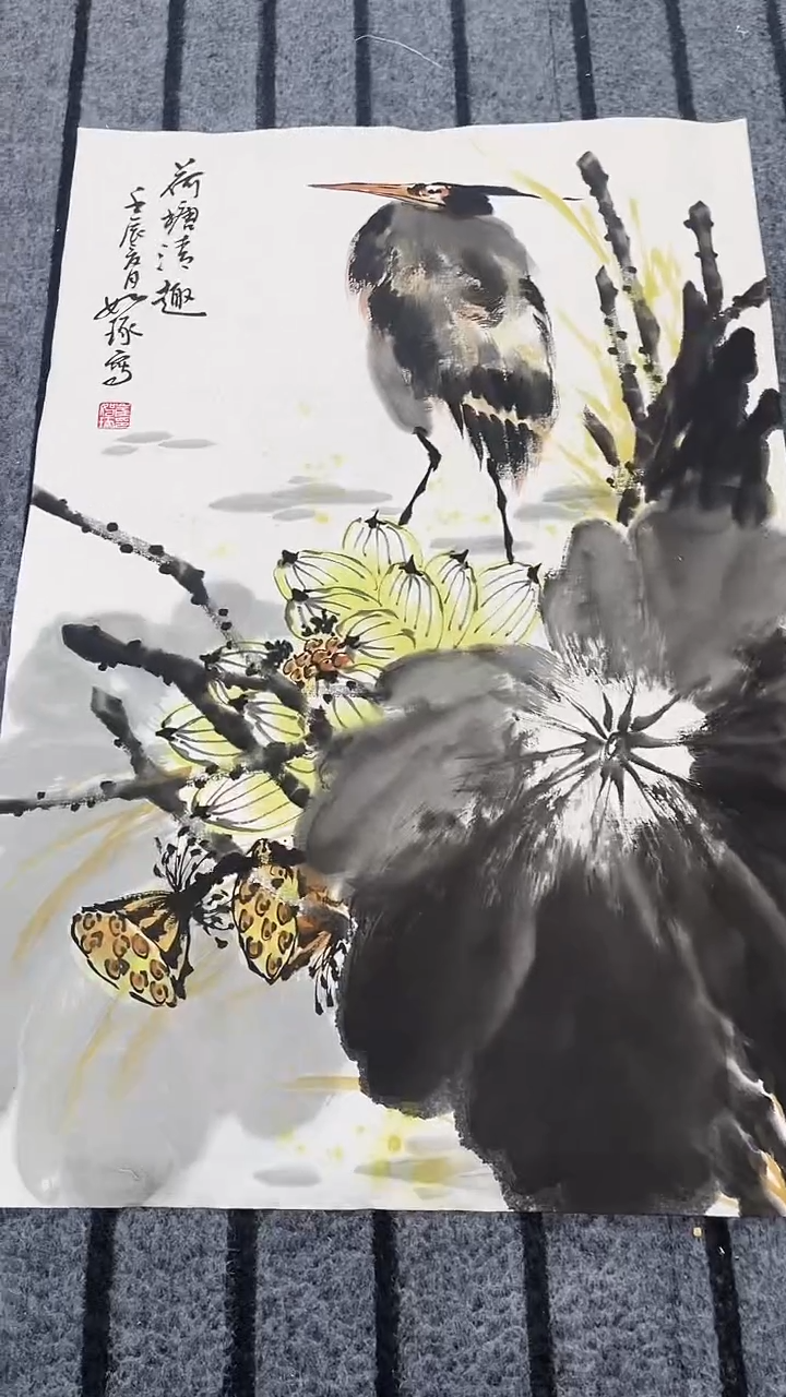 精品国画花鸟作品