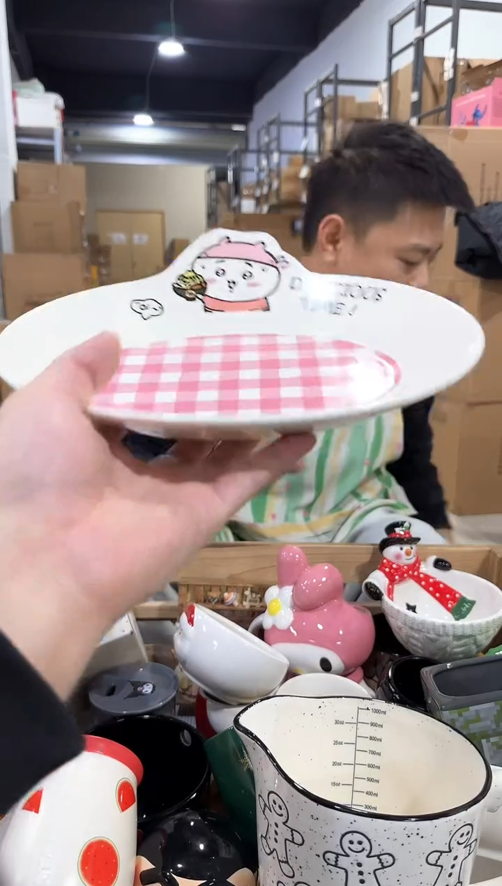 瓷片原盒吉伊餐盘