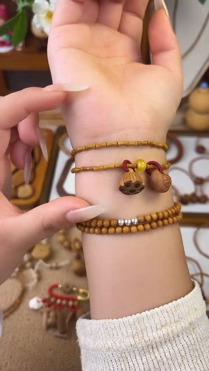 手串/手链核桃双圈好运连连一物一拍