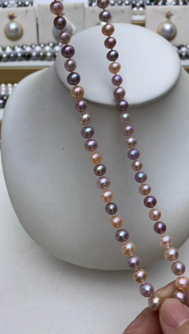 项链未镶嵌淡水珍珠q22 