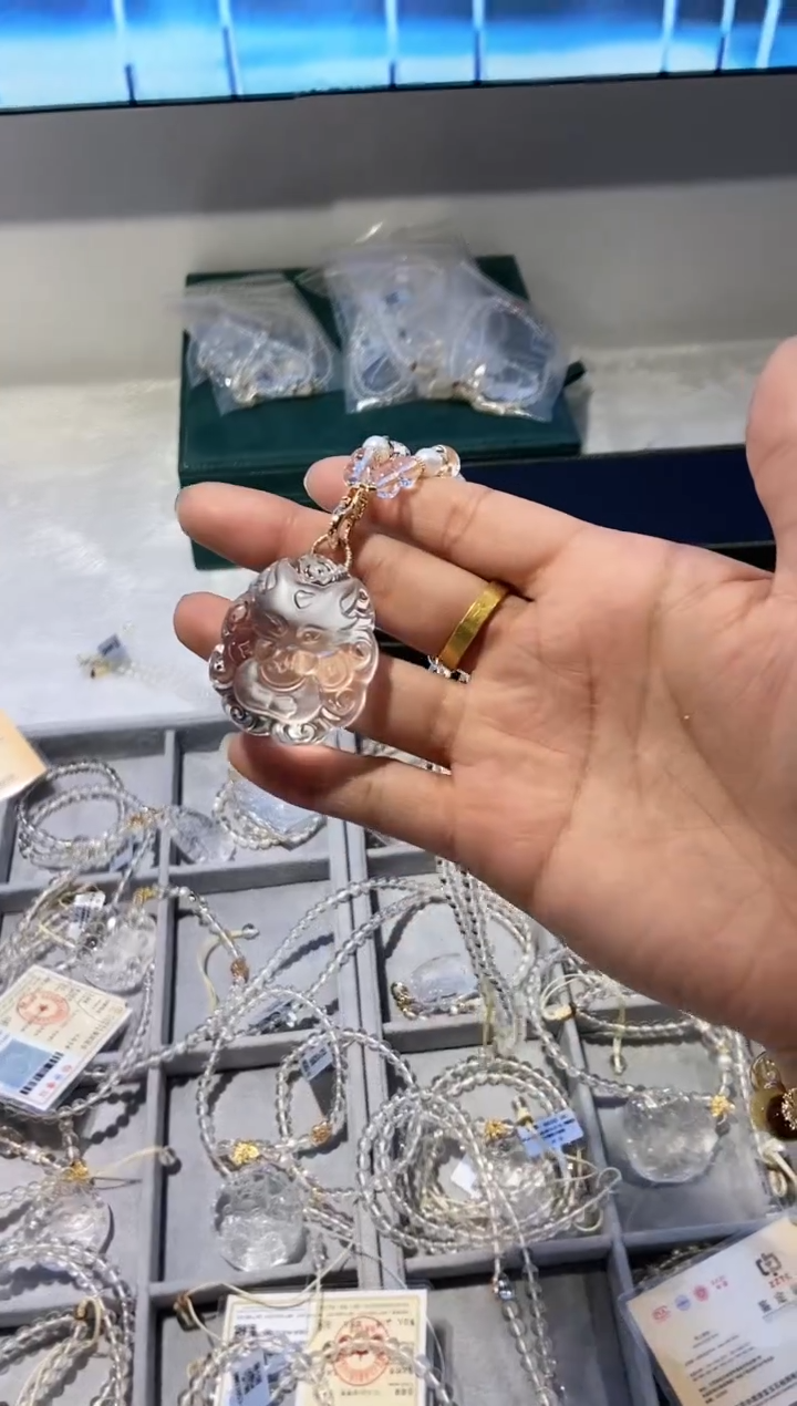 【闪购商品】水晶吊坠未镶嵌吊坠