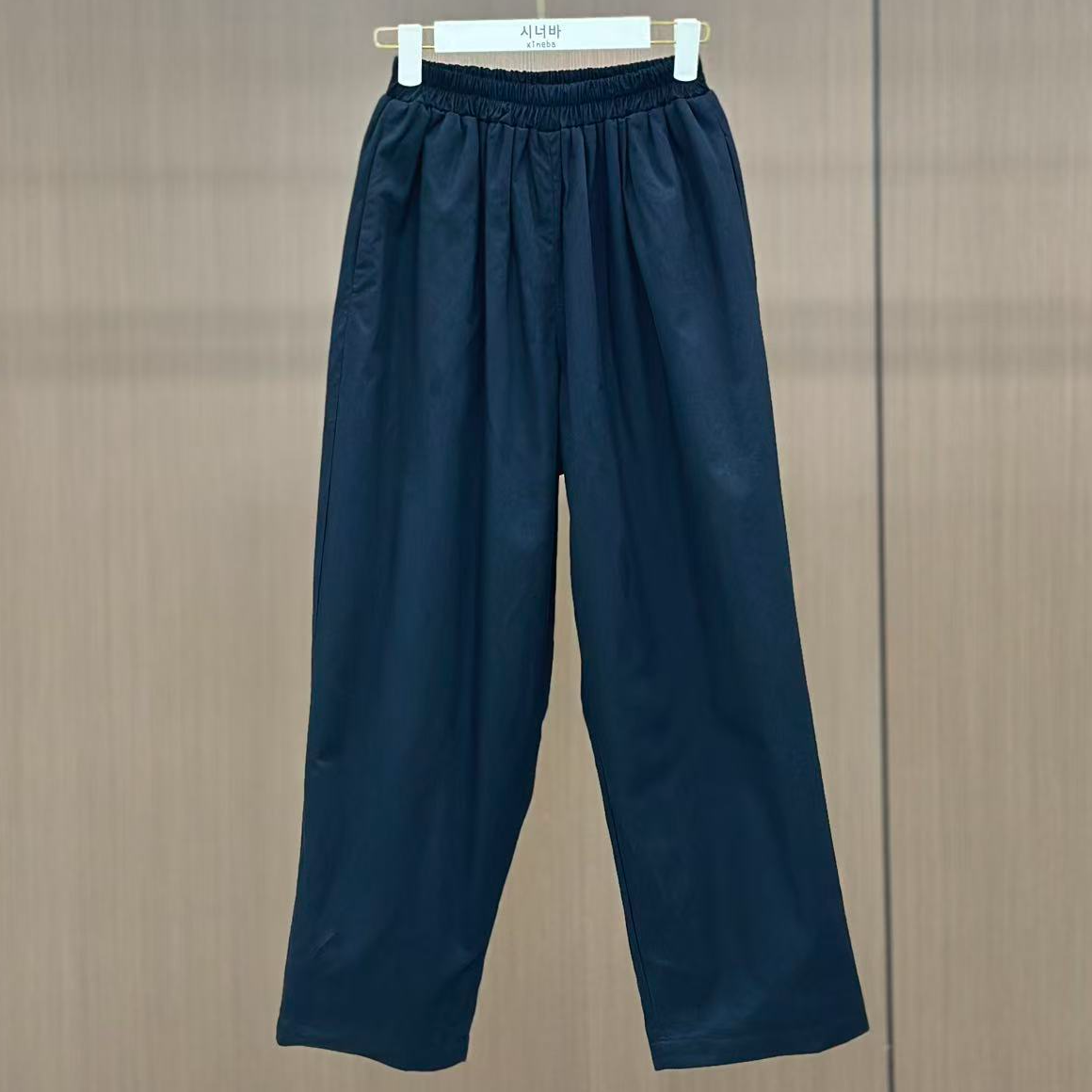 【香香优选】韩国女士棉质加绒阔腿裤新款厚款宽松自在抗风时尚百搭