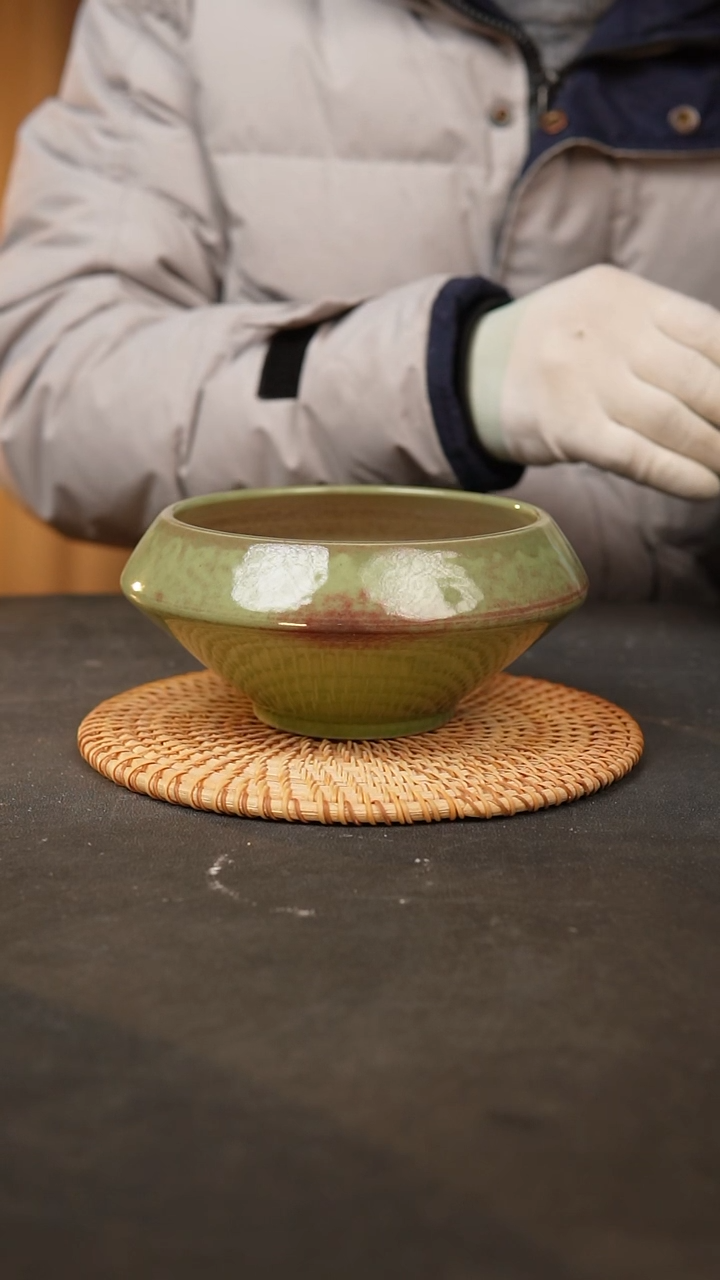 【闪购商品】瓷片泥泥手工花盆