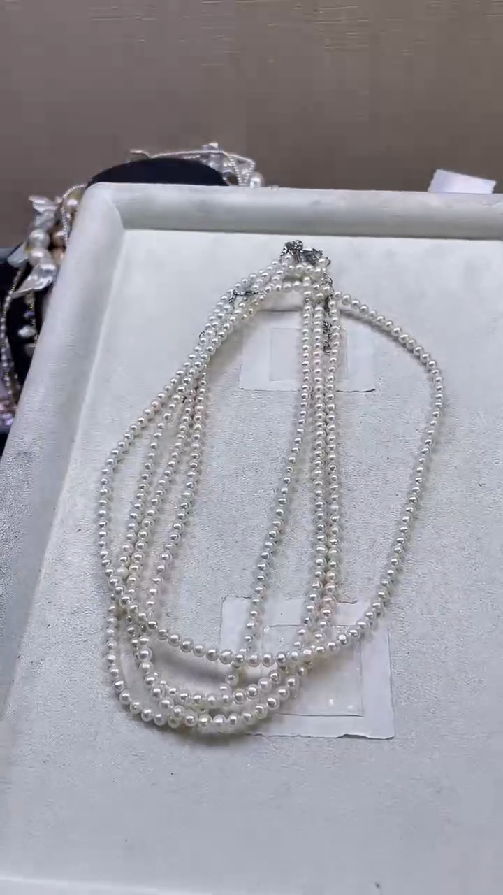 未镶嵌项链淡水珍珠【纯恬饰品】（多样性发货发一）