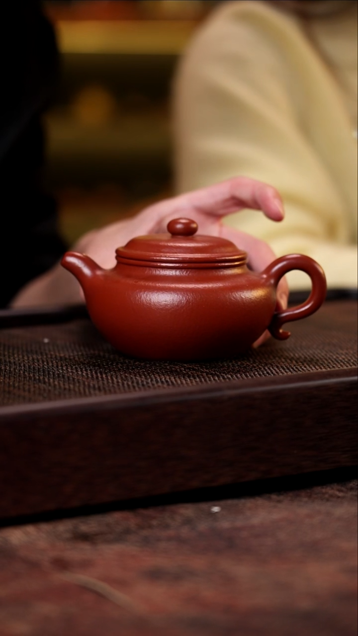 仿古 光素 孟臣朱泥 250cc