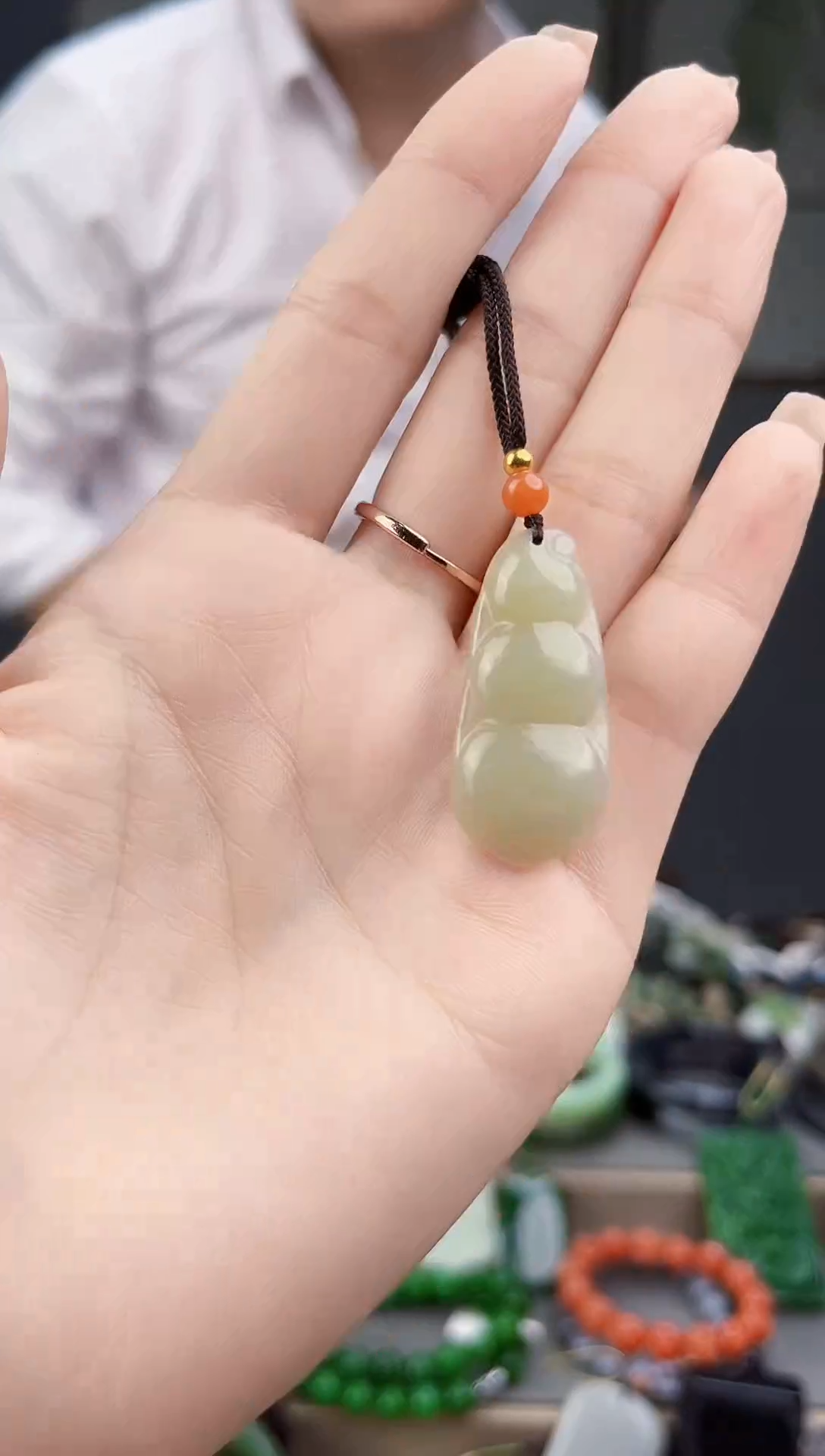 颈饰未镶嵌和田玉多样性发货拍一发一