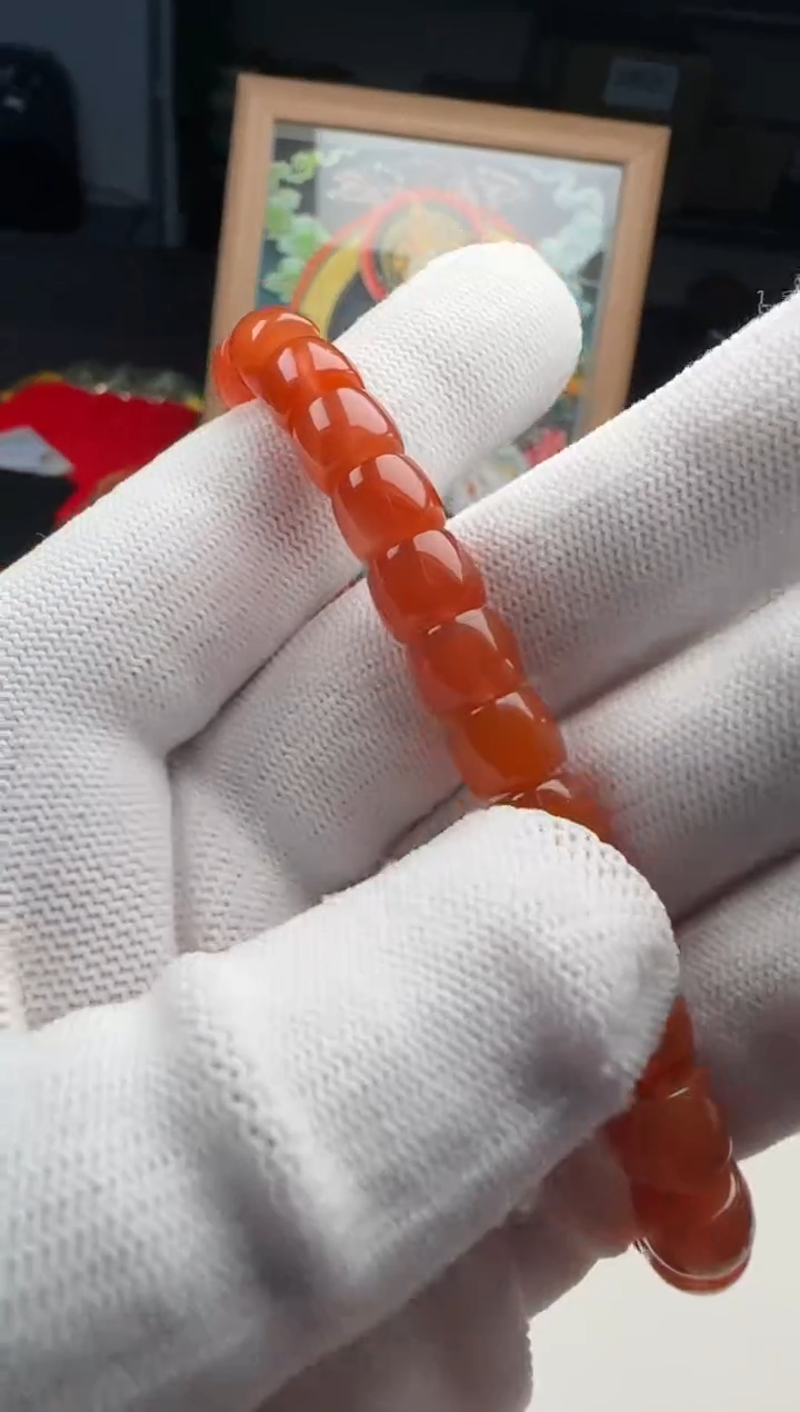 南红玛瑙手串手串未镶嵌葡*~手串手串