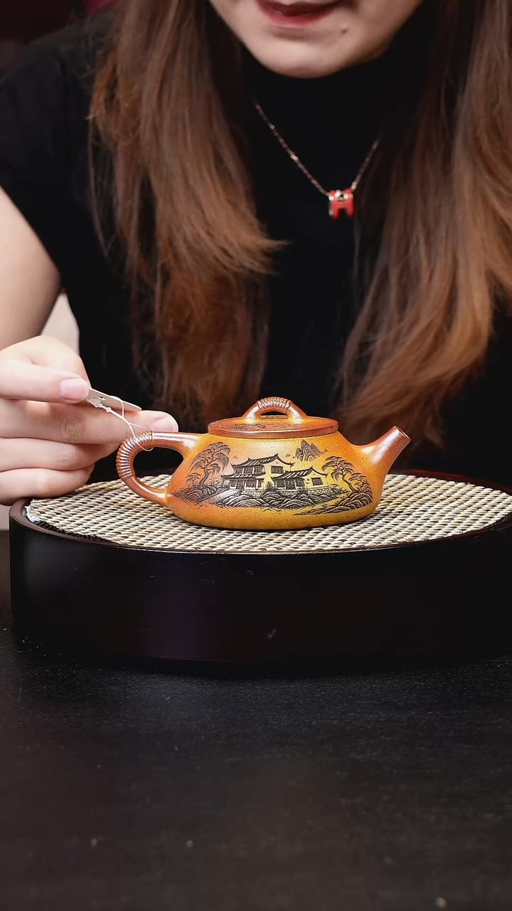 茶壶紫砂宜兴茶壶h23808