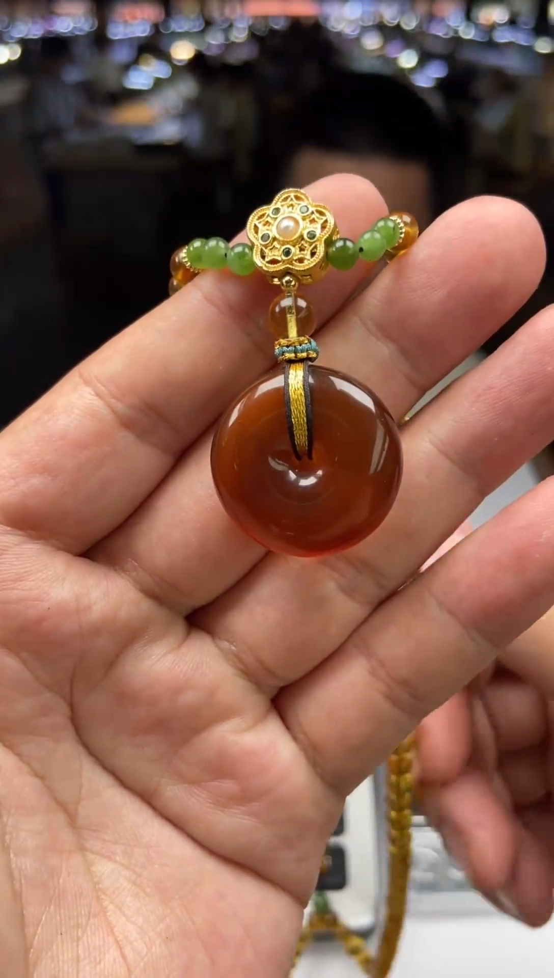 定制琥珀天然琥珀多样性发其一FS008275