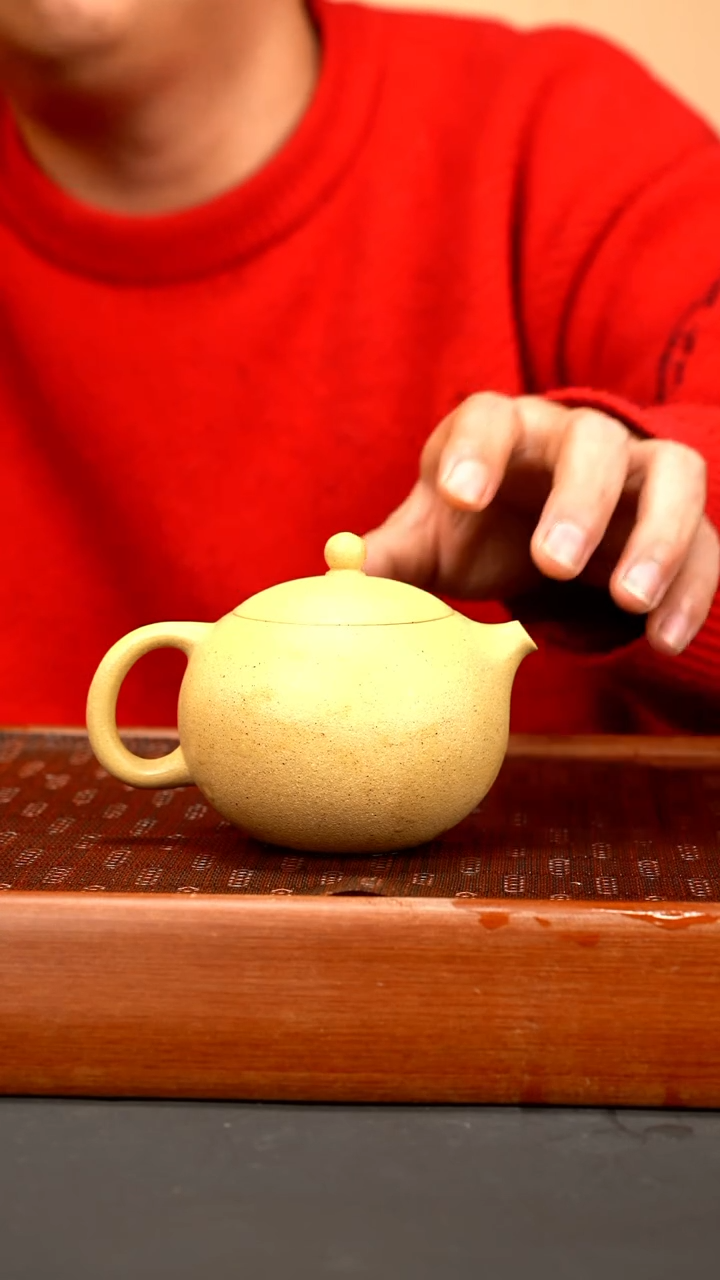 【闪购商品】紫砂茶壶完美本绿掌上明珠