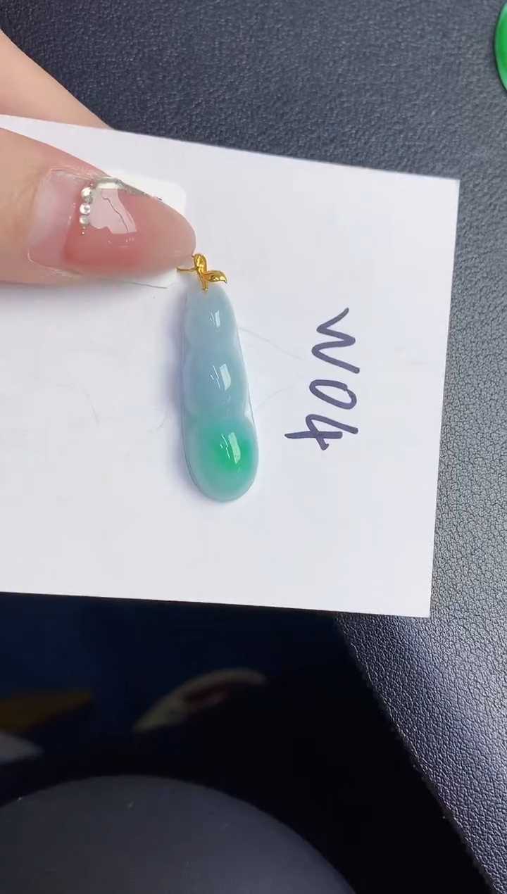 【闪购商品】翡翠颈饰18K金镶嵌000000000000