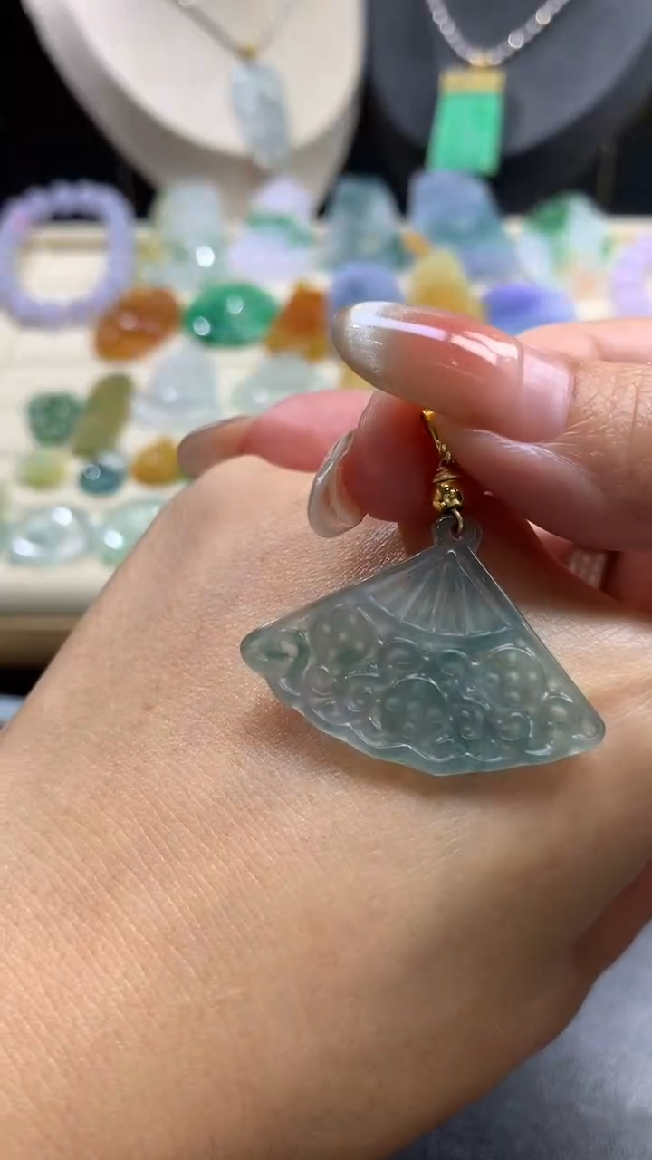 【闪购商品】翡翠颈饰合金翡翠