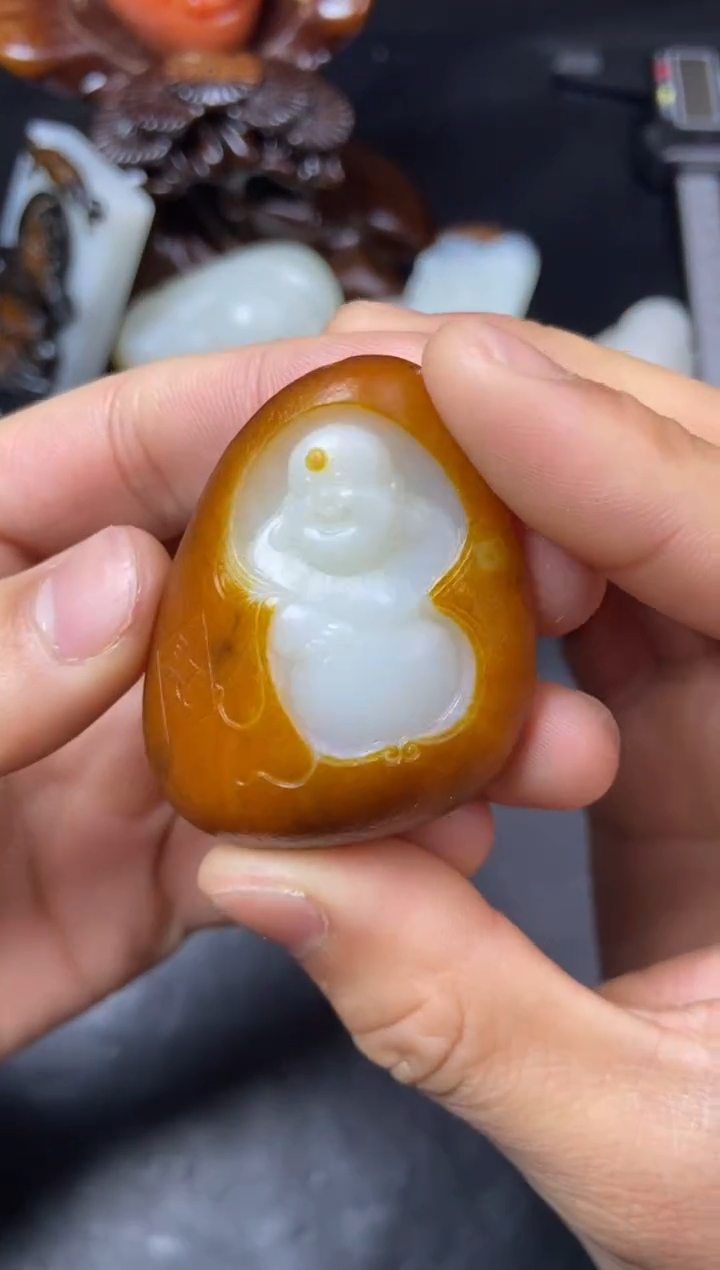 【闪购商品】和田玉（糖玉）手把未镶嵌和田玉