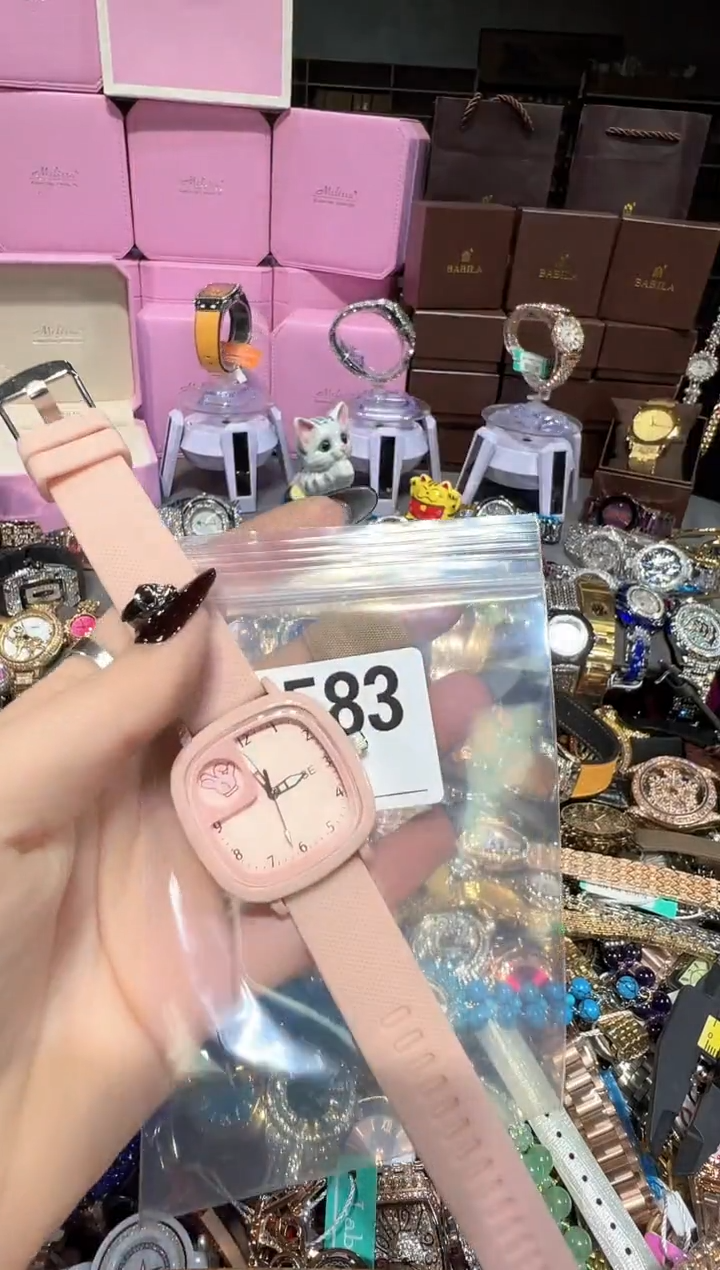 石英机芯不锈钢不锈钢直播定闪专用