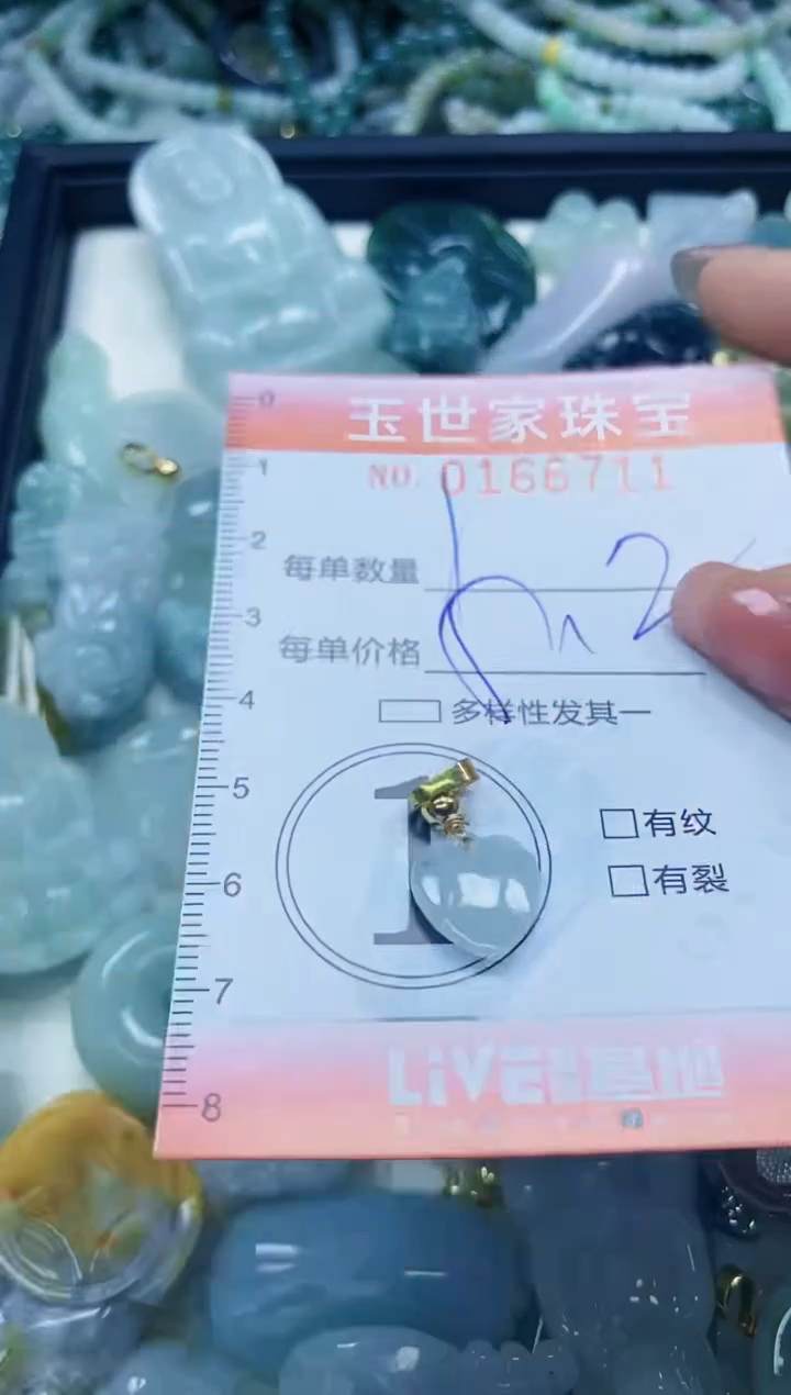 【闪购商品】翡翠颈饰未镶嵌闪购0166711