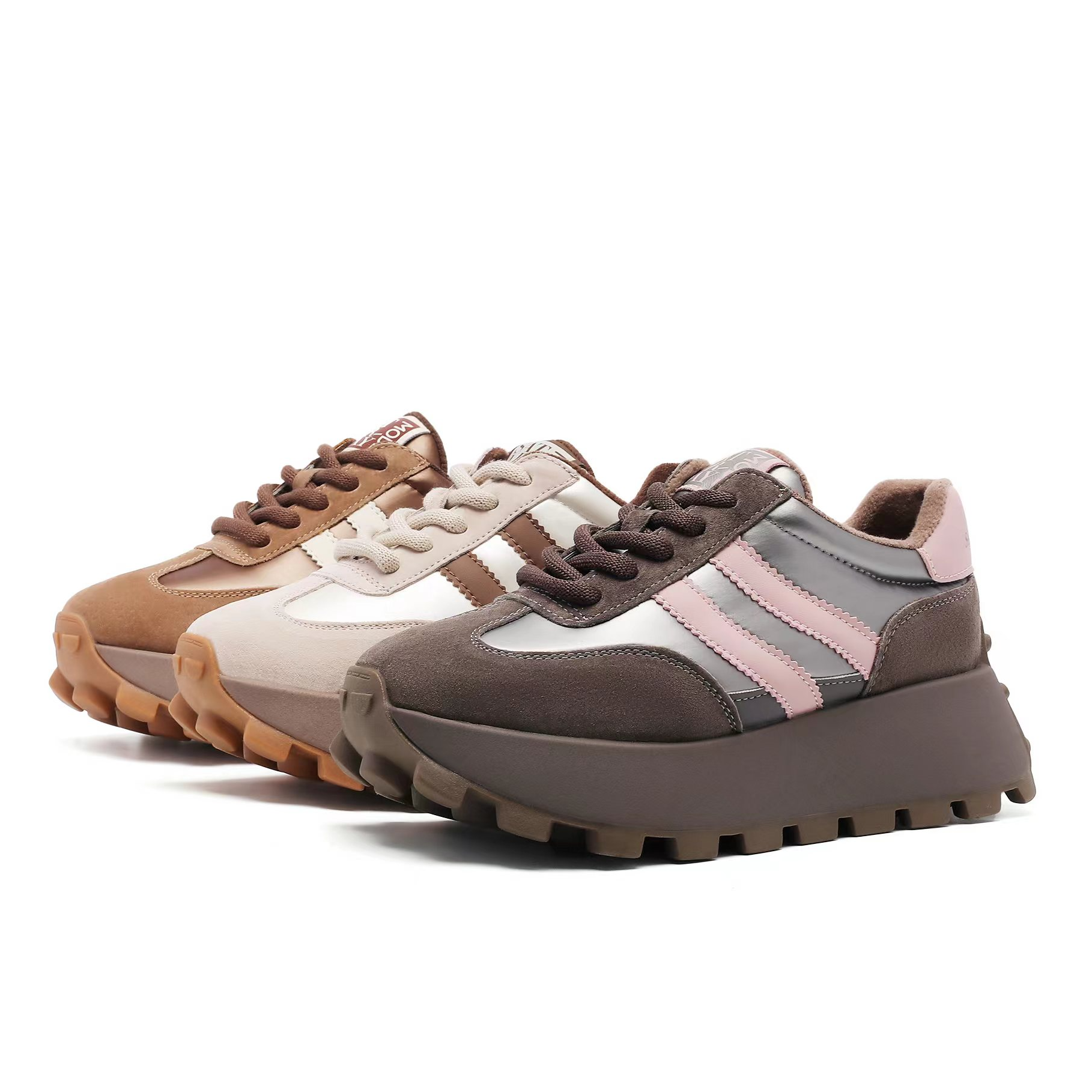 【金不换】2025秋冬新款加绒厚底阿甘休闲鞋G64表