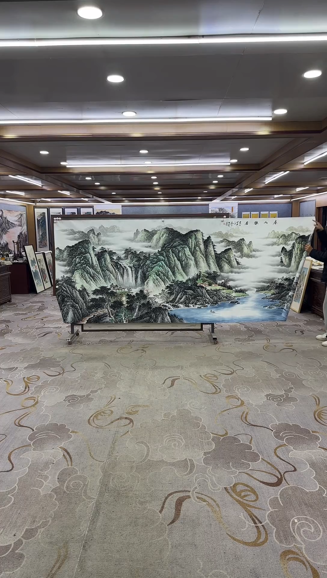 绘画Y-邵明义-大丈二-山水画
