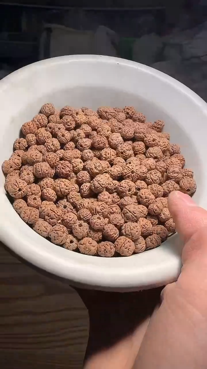 金刚菩提手串随机尺 老树王四瓣散籽 一份一百颗