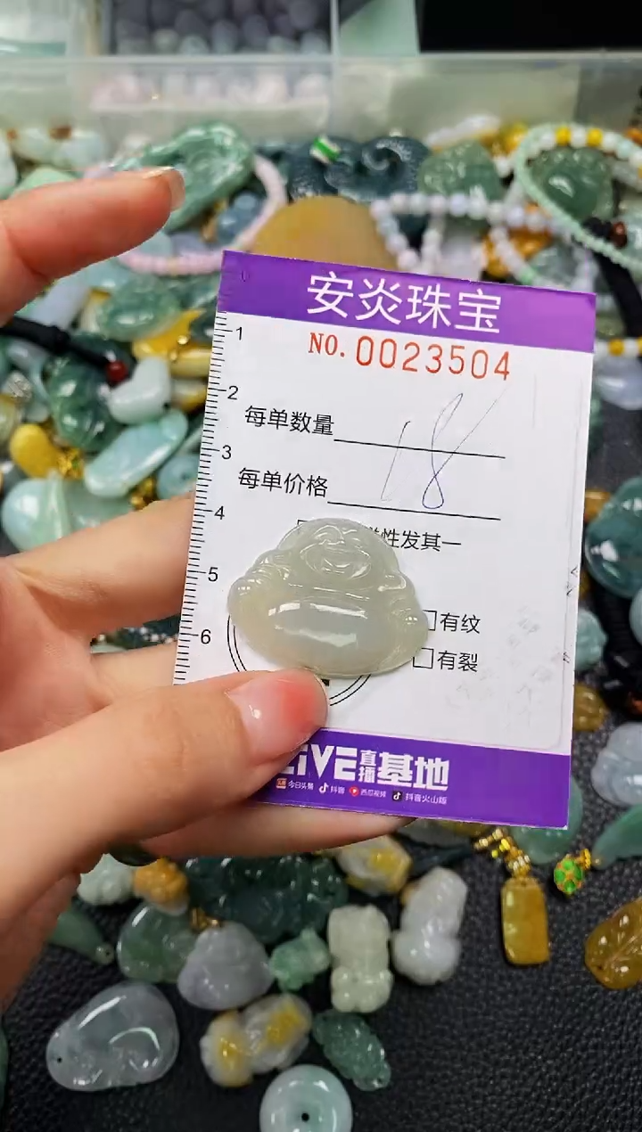 颈饰未镶嵌翡翠闪购0023504